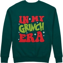 The Lucid Lab Grinch Era Sweatshirt - Koyu Yeşil