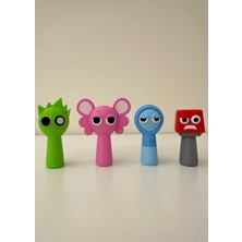 Özgürce Renkli 4'lü Figür Seti, Eğlenceli ve Şık Tasarım, Çocuklar Için Mükemmel