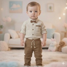 Cattackids Erkek Çocuk Gömlek Pantolon Takımı 2-5 Yaş