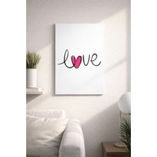 Love Yazılı Mdf Tablo (27X18)