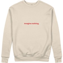 The Lucid Lab Imagine Nothing Sweatshirt - Bej