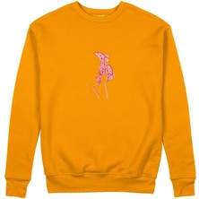 The Lucid Lab Hot Steps Sweatshirt - Turuncu