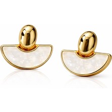 Luna Earring-Gold / Dangle / Gold-Plated