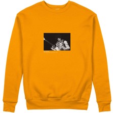 The Lucid Lab Jimi Hendrix Falkoner Centret Copenhagen 1969 Sweatshirt - Turuncu