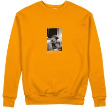 The Lucid Lab Keith Richards Backstage At Madison Square Garden New York 1975 Sweatshirt - Turuncu