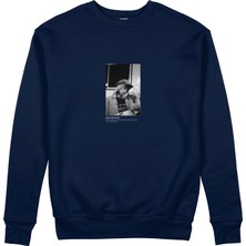 The Lucid Lab Keith Richards Backstage At Madison Square Garden New York 1975 Sweatshirt - Lacivert