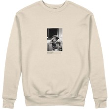 The Lucid Lab Keith Richards Backstage At Madison Square Garden New York 1975 Sweatshirt - Bej