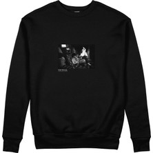 The Lucid Lab Keith Richards Connecticut 1977 Sweatshirt - Siyah