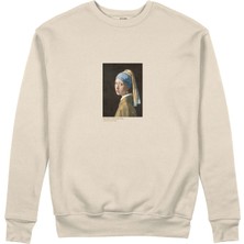 The Lucid Lab Inci Küpeli Kız Sweatshirt - Bej