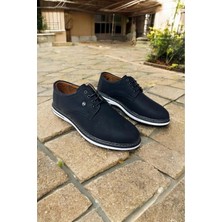 Romex Erkek Ayakkabı,bagcıklı Rahat,comfort Taban Jelli Taban Şık Tasarım Nubuk Deri