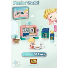 Vagonlife Loz Junior Serisi Pet Klinik 56 Parça Dekoratif Oyuncak Yapım Seti Yapı Blok FFLZ-6002