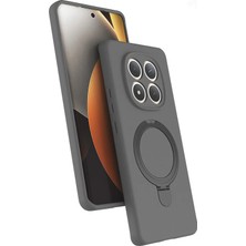 Nezih Case Redmi Note 15 Pro Plus Uyumlu Içi Kadife Stand Olabilen Halka Yüzüklü Kılıf