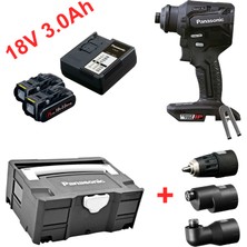 Panasonic Panasonıc EY1DD2PN2G Akülü Vidalama (18V-3.0AH Pil Seti - Systainer Çanta)