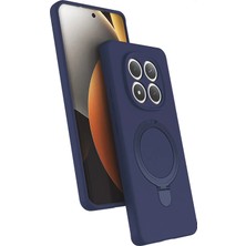 Nezih Case Redmi Note 15 Pro 4g Uyumlu Içi Kadife Stand Olabilen Halka Yüzüklü Kılıf