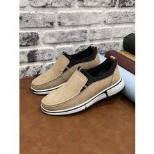 Deri Tarz Hakiki Nubuk Deri Büyük Numara 45-46-47 Baykara Hafif Yumuşak Erkek Ayakkabı