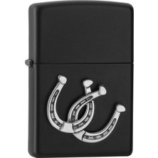 Zippo Horseshoe Emblem - At Nalı Dizayn Çakmak