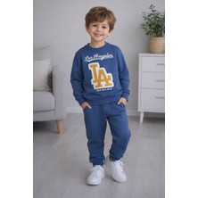 Elixya La Baskılı Erkek Çocuk Eşofman Takımı