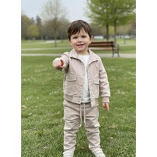Ugly Duck 3-8 Yaş Arası Ceket-Pantolon Takım - Bej