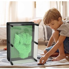 3D Pin Sanat Panosu Pinart Çerçeve Hayal Gücü Geliştiren Pin Art