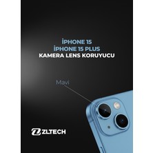 ZLTECH İPhone 15/15Plus Uyumlu Kamera Lens Koruyucu