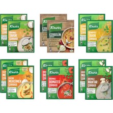 Knorr Hazır Çorba 6 Çeşit 12 Li Karma Paket