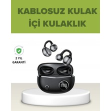 Teknodayım Açık Kulak Tasarımlı Bluetooth 5.4 Kablosuz Kulaklık – Uzun Pil Ömrü