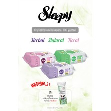 Sleepy 100'LÜ Kişisel Bakım Havlu Seti X3 ve Rosie Hediye
