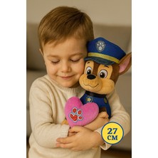 Özgürce Sevimli Paw Patrol Chase Peluş Figür, 27 Cm, Love Serisi