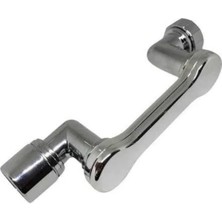 Teknodayım Döndürülebilir Musluk Mutfak Banyo Musluk Ucu Başlığı 4 Filtreli