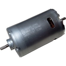 Devre Dünyası Mabuchi RS-555PC-3742 Dc 3-24V 12000RPM (Çap 36MM Uzunluk 85MM) Çift Milli Yüksek Hızlı Dc Motor