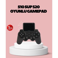 Teknodayım HDMI Tv Bağlantılı Orijinal S10 Gamepad 520 Oyunlu 2025 Seri Oyun Konsolu