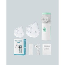 Teknodayım Şarjlı Taşınabilir Ultrasonik Nebulizatör Ultra Sessiz