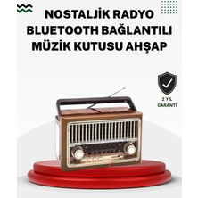 Teknodayım Ahşap Görünümlü Masaüstü Bluetooth Cihaz
