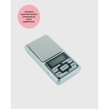 Teknodayım 300 gr Hassas Cep Terazisi Mavi Işıklı LCD Ekranlı