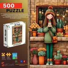 Soi Craft 500 Parça Puzzle Küçük Mutluluklar Bahçesi