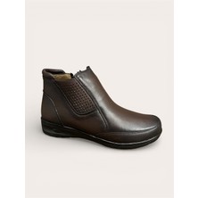 Kristal DR.280 Tam Ortopedik Hakiki Deri Sıcak Astar Kadın Bot