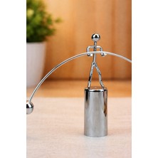 Newton Denge Adam Metal Masaüstü Dekoratif Halter Obje