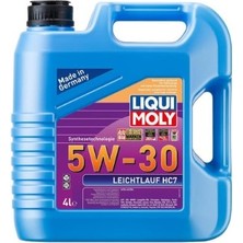 Liqui Moly Lıquı Moly 5W30 Motor Yağı Leichtlauf Hc7 4 Litre (8461)