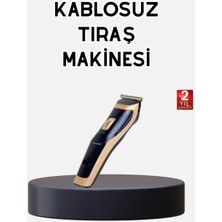 Teknodayım Profesyonel Şarjlı Saç ve Sakal Kesme Makinesi – Unisex, 12 mm Ayarlanabilir Başlık