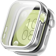 Nextron Huawei Watch Fit 3 Uyumlu Kasa ve Ekran Koruyucu A+Kalite Darbelere Dayanıklı Yumuşak Silikon Kılıf