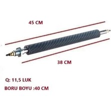Universal Serpantin Rezistans Düz 38 cm Q:11,5 750W
