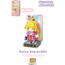 Vagonlife Loz Micro Anime Serisi 1327 Modeli 294 Parça Dekoratif Oyuncak Yapım Seti Yapı Blok FFLZ-1327