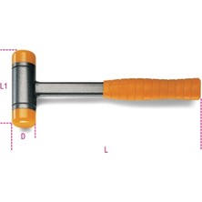 Beta - Plastik Çekiç 1392 60