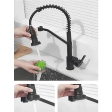 FUALORA Endüstriyel Tip Spiralli Mutfak Evye Bataryası