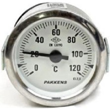 Pakkens Q60X120C Kontaksız 2 mt Pvc Sipiralli Termometre