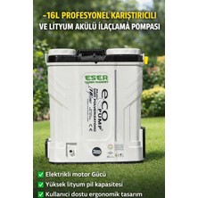 Eser 16L Karıştırıcılı Ilaçlama ve Dezenfektan Pompası