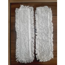 Bir Sürü Eşya Pak Market 2 Adet 60 cm Mop Ucu Paspas Yedek Başlık Mop Bezi