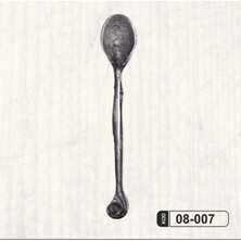 Tğl Antik Oksit Çekmece Kapak Kulpu Prinç 08-007