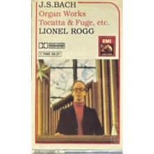 Kadıköy Plak Kulübü J.s Bach - Organ Works Tocatta & Fuge, Etc. Lionel Rogg Kaset