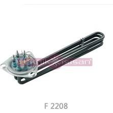 Teknik Isısan Bym Yatık Kazan Rezistansı 4500W 32CM 380/230V Büyük Üçgen F2208
